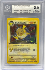 Pokémon - Dark Raichu Holo 83/82 1ST Edition Team Rocket BGS 8.5