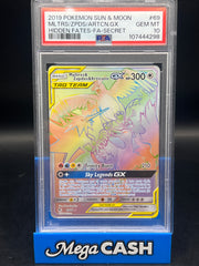 PSA 10 Moltres & Zapdos & Articuno GX 69/68 Hidden Fates