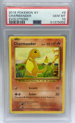 Pokémon - Charmander 9/108 XY Evolutions PSA 10