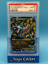 Pokémon 2014 M Charizard EX - Flashfire - PSA GEM MT 10