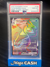 PSA 10 Inteleon Vmax 195/192 Rebel Clash