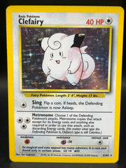 Clefairy Holo 5/102 Base Set Unlimited