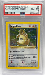 Pokémon - Kangaskhan Holo 5/64 Jungle PSA 8
