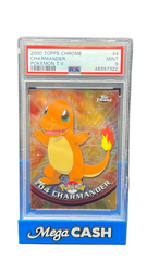 Pokémon - PSA 9 Topps Charmander #4
