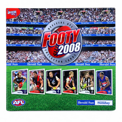 AFL 2008 Footy Collection Cards 192 Cards + Folder