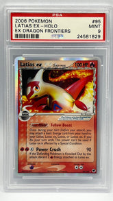 Pokemon - Latias Ex 95/101 Ex Dragon Frontiers PSA 9