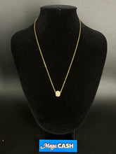 18ct Chain & Cubic Ball Pendant 3.4gms