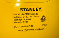 Stanley Silenced Air Compressor - 50L / 2.75HP - SXCM27550323