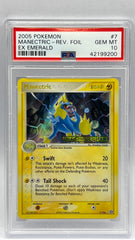 Pokémon - Manectric Rev Holo 7/106 Ex Emerald ( POP 10) PSA 10