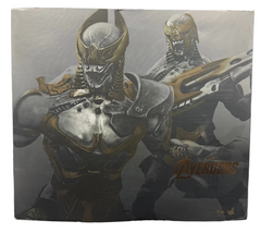 Hot Toys Chitauri Footsoldier & Chitauri Commander 1/6th Scal Collectible Figure - MMS228