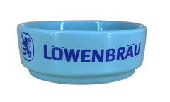 Lowenbrau Ashtray - Vintage - Mint Green
