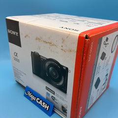 SONY A5000 | OPTICAL STEADY SHOT 3.5-5.6/16-50 1650 CAMERA LENS - W/ BOX, MANUALS, CHARGING CABLE