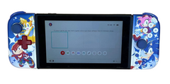 Nintendo Switch Console - With Aftermarket JoyCons & 8GB SD Card - No Charger - HAC-001(01)
