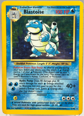 Pokémon - Blastoise Holo 2/102 Base Set