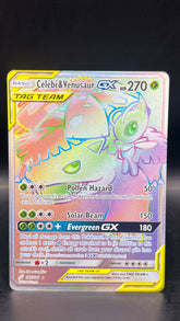 Celebi & Venusaur GX 182/181 Team Up