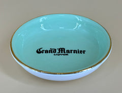 Grand Marnier Liqvor Ashtray/ Catch-All Dish - Vintage - Mint Green
