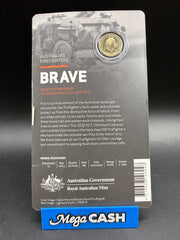 2020 Australia’s Firefighter Brave Uncirculated $2 Coin