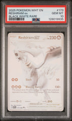 Pokémon - PSA 10 Reshiram Ex 173/086 White Flare