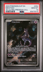 Pokemon - PSA 10 Mewtwo SVP052 Black Star Promo