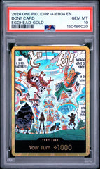 One Piece - PSA 10 Don !! EggHead - Gold OP14-EB04