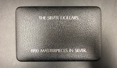 1990 Masterpieces In Silver Proof Set - The Silver Dollars - 20049/25000 Limited