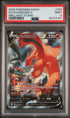 Pokemon - PSA 9 Charizard V 154/172 Brilliant Stars
