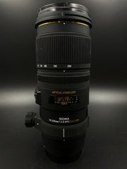 Sigma Camera 70-200mm Lens With Case