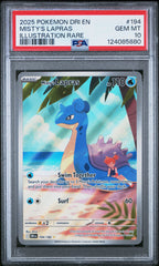 Pokémon - PSA 10 Misty’s Lapras 194/182 Destined Rivals