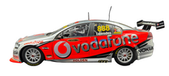 Classic Carlectables Craig Lowndes Year 2010 TeamVodafone VE Commodore - 1/18 Scale Limited With Certificate