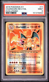 Pokemon - PSA 9 Charizard - XY Evolutions - 11/108