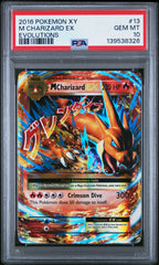 Pokémon - PSA 10 M Charizard Ex 13/108 XY Evolutions