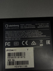 Steinberg Audio Interface UR22mk II