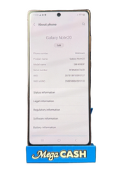 Samsung Galaxy Note20 - 256GB - Unlocked - SM-N980F