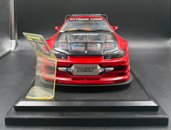 Nissan Silvia S-15 1:12 Scale Die-cast Model Car - On Stand