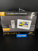 Techview Doorbell Camera - 7” LCD Wired Video Phone with Infrared Night Vision LEDs