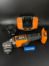 AEG Brushless Angle Grinder A18FSAG125 - with 5Ah Battery and Charger
