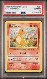 Pokémon - Charmander 001/034 Classic Collection PSA 10