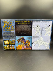 Toy Biz LOTR The Two Towers - Sharku with War Beast - Deluxe Beast and Rider Set
