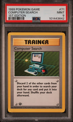 Pokémon - Computer Search 71/102 1ST Edition PSA 9