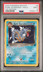 Pokemon - PSA 9 Dark Gyarados 8/82 Holo 1st Edition Rocket