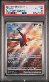 Pokémon - Latios 203/191 Surging Sparks PSA 10