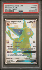 Pokemon - PSA 10 Espeon GX SV60/SV94 Hidden Fates