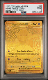 Pokémon - Mega Gardevoir Ex 187/132 Mega Evolutions Base PSA 9