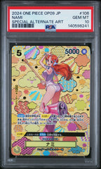 One Piece - Nami SP OP08-106 PSA 10 (JPN)