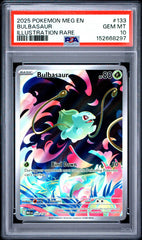 Pokemon - Bulbasaur 133/132 PSA 10 - Mega Evolution Base