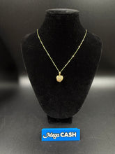 9ct Chain & Heart Locket 1.5gms