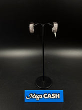 14ct Diamond White Gold Earrings 7.4gms