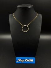 14ct Diamond Necklace 6.7gms