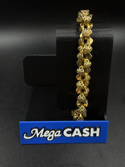 14ct Fancy Bracelet 19.7gms