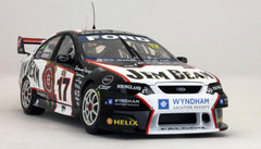 Biante Model Cars 1/18 Scale Diecast Model B18302A- Johnson/Davidson, 2007 Super Cheap Auto 1000 3rd Place, Jim Beam Racing Ford BF Falcon - NO CERTIFICATION PAPER